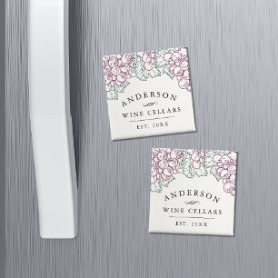 Wine Country Personalized Home Wine Cellar Magnet