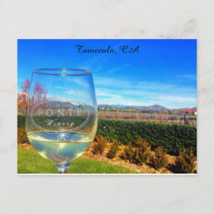 Wine Country Postcard