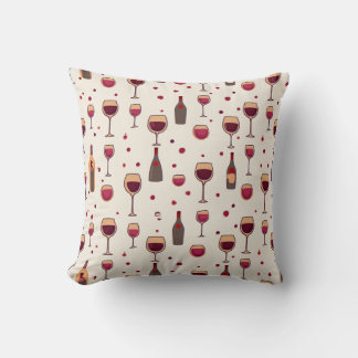 wine day3 pillow cushion