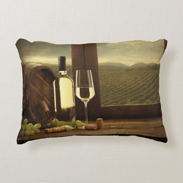 Wine Decorative Pillow (Front)