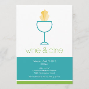 Wine & Dine Party Invitation