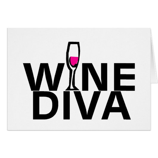 Wine Diva Cards (Front Horizontal)