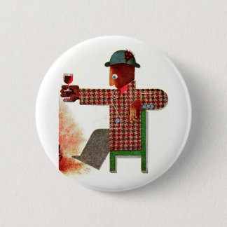 wine drinker AKA oenophile Button