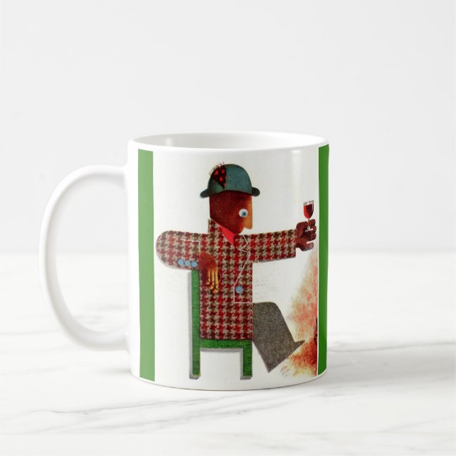 wine drinker AKA oenophile Coffee Mug (Left)
