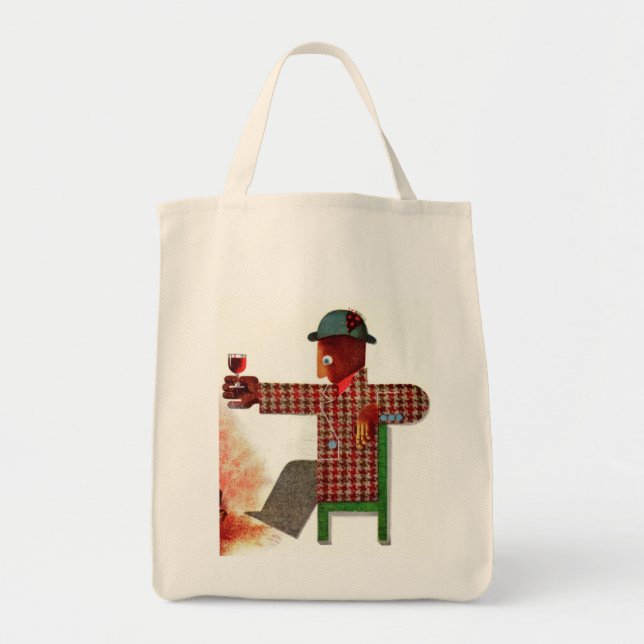 wine drinker AKA oenophile Tote Bag (Front)