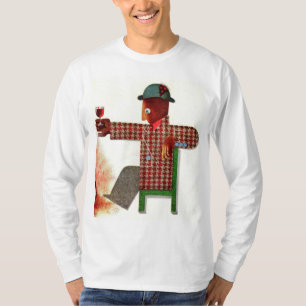 wine drinker AKA oenophile two-sided shirt