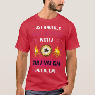 Wine Drinker Survivalism Prepper Preppers Survival T-Shirt