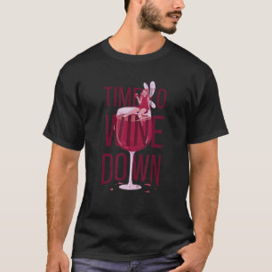 Wine Drinking Fairy Alcohol Quote T-Shirt