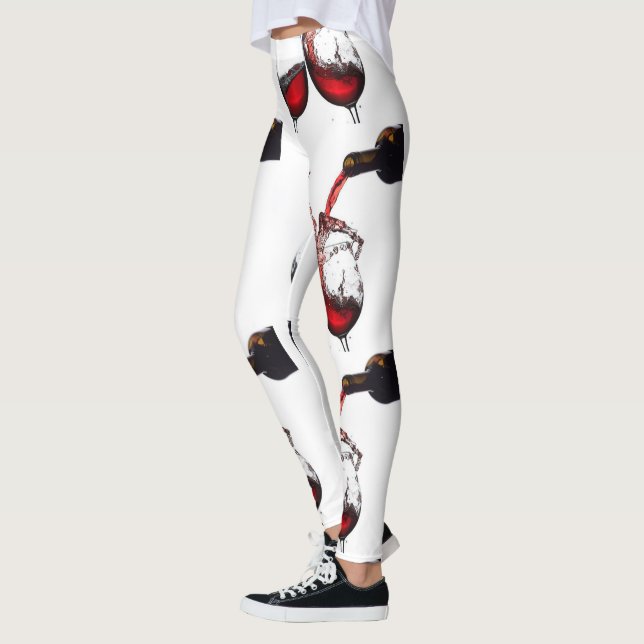 ***WINE ENTHUSIAST'S*** LEGGINGS (Left)
