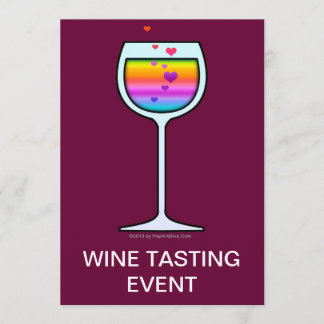WINE EVENT - PARTY INVITATIONS