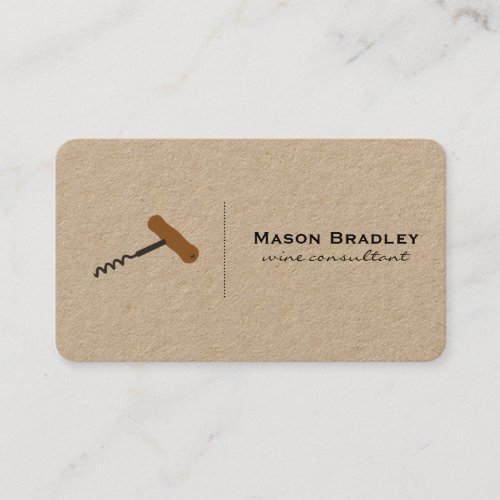 Wine Expert Business Card