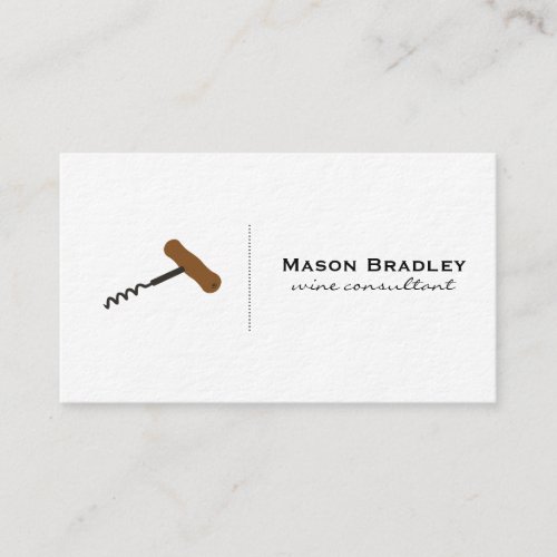 Wine Expert Business Card