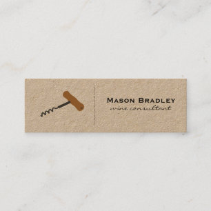 Wine Expert Mini Business Card