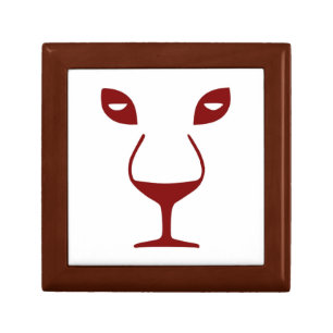 WINE FACE KEEPSAKE BOX