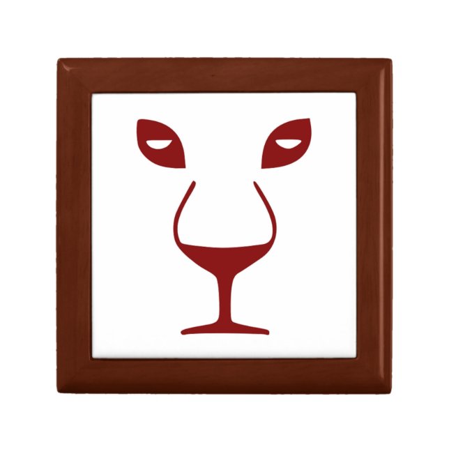 WINE FACE KEEPSAKE BOX (Front)