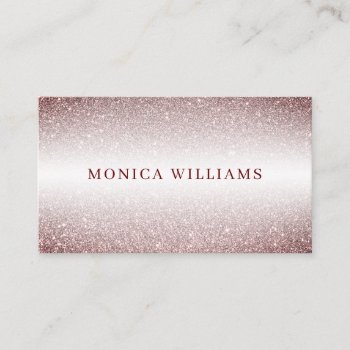 Wine Faux Glitter Texture Business Card by TwoFatCats at Zazzle