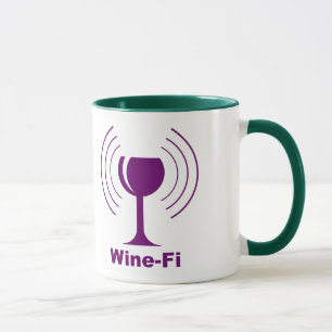 Wine-Fi Humor Mug