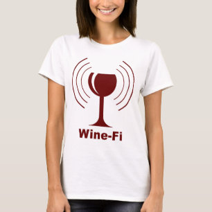 Wine-Fi Humor T-Shirt