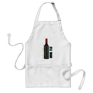 Wine Flu Adult Apron