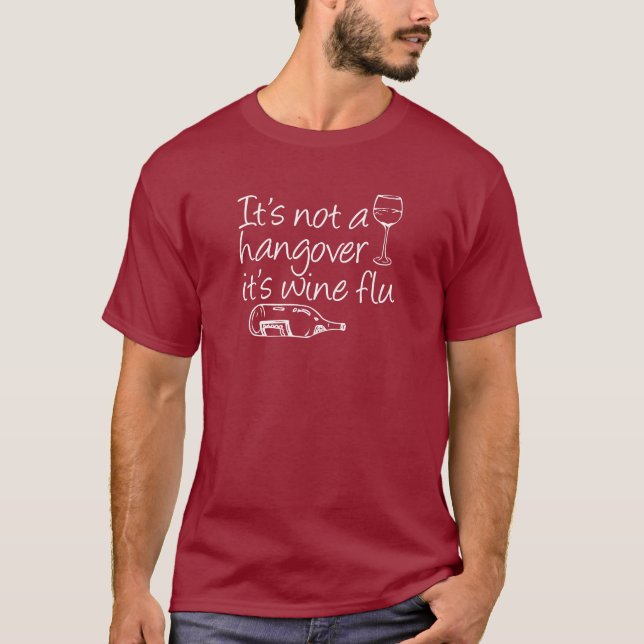 Wine Flu T-Shirt (Front)