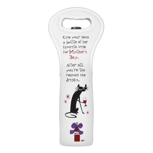 Wine for Mothers Day Wine Bag