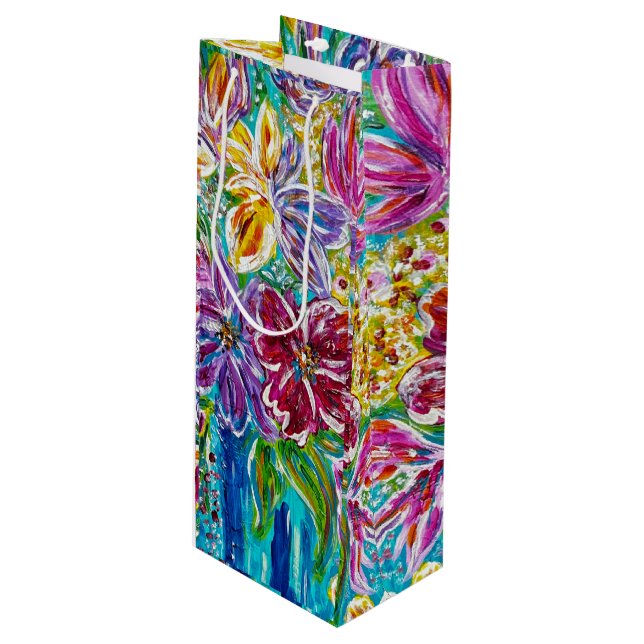 Wine Gift Bag (Front Angled)