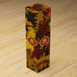 Wine Gift Box - Autumnal Happy Thanksgiving