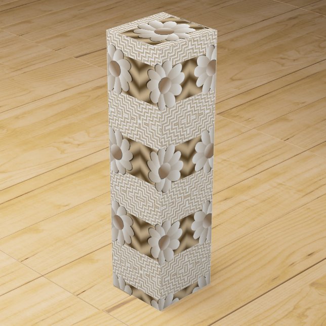 Wine Gift Box Floral (Front)