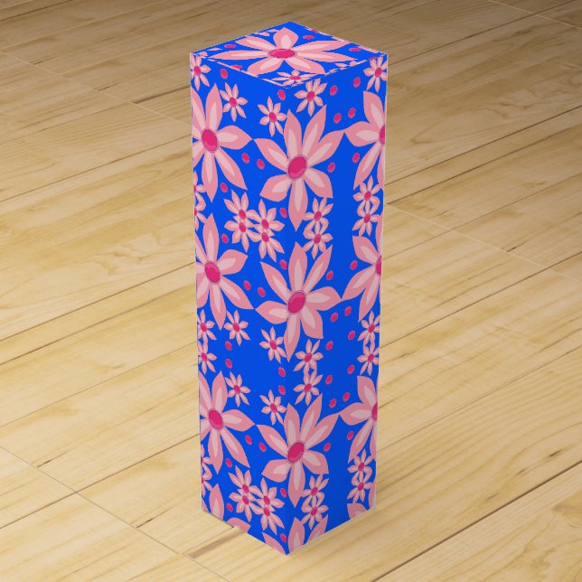 Wine Gift Box Floral (Front)