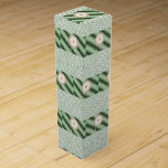 Wine Gift Box Floral<br><div class="desc">Wine Gift Box Something for everyone offers customized personalized wine gift box especially for that special moment with your loved ones. This uniquely designed gift box will impress your friends and family. While you are here already you may want to view other related bathroom items such as, shower curtain liners,...</div>