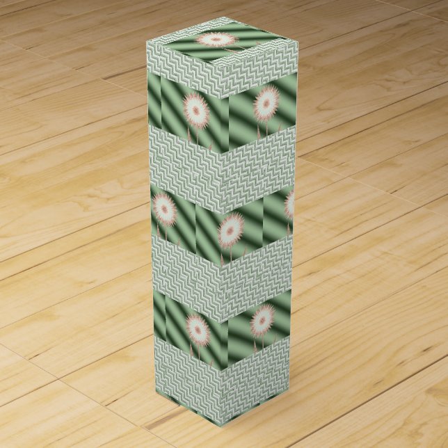 Wine Gift Box Floral (Front)