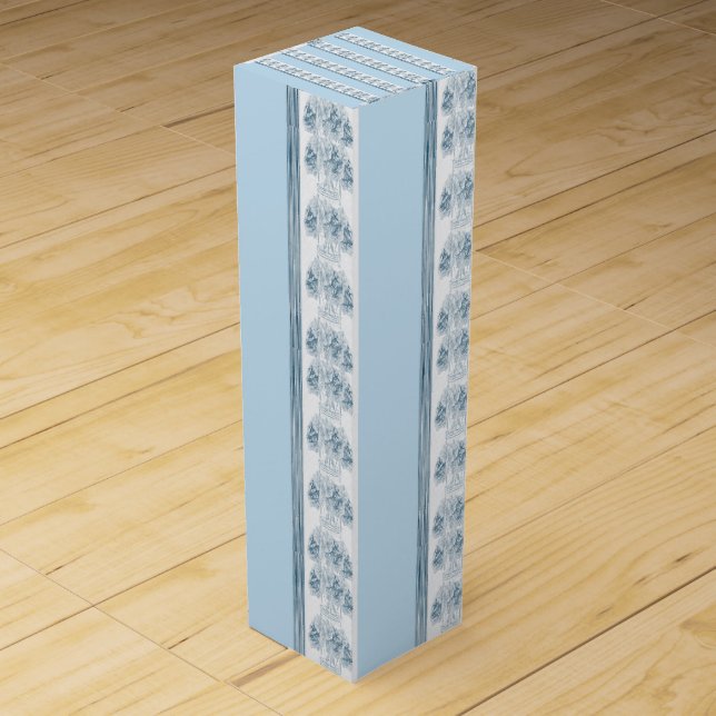 Wine Gift Box Floral (Front)