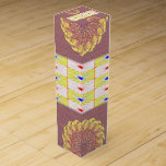Wine Gift Box Floral<br><div class="desc">Wine Gift Box Something for everyone offers customized personalized wine gift box especially for that special moment with your loved ones. This uniquely designed gift box will impress your friends and family. While you are here already you may want to view other related bathroom items such as, shower curtain liners,...</div>