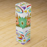 Wine Gift Box Floral<br><div class="desc">Wine Gift Box Something for everyone offers customized personalized wine gift box especially for that special moment with your loved ones. This uniquely designed gift box will impress your friends and family. While you are here already you may want to view other related bathroom items such as, shower curtain liners,...</div>