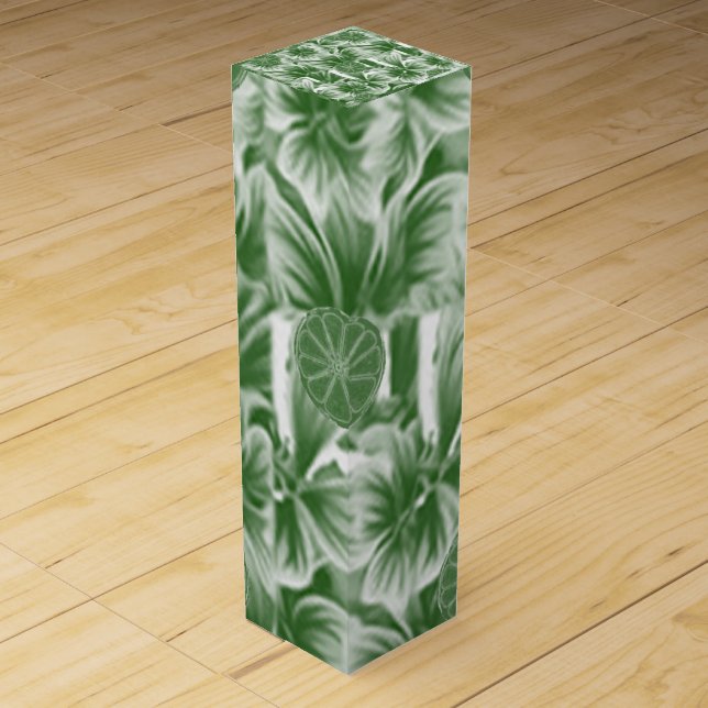 Wine Gift Box Floral (Front)