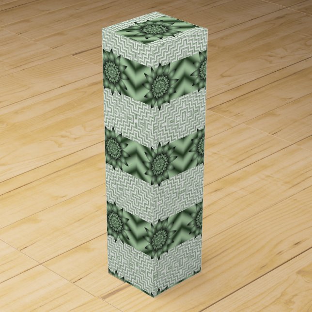 Wine Gift Box Floral (Front)