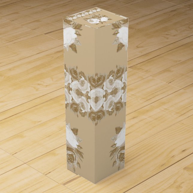 Wine Gift Box Floral (Front)