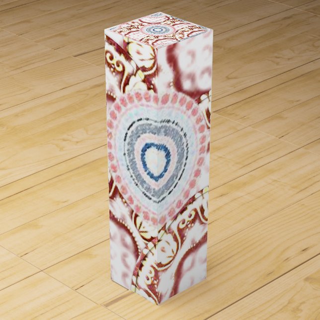 Wine Gift Box Floral (Front)