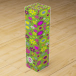 Wine Gift Box Floral<br><div class="desc">Wine Gift Box Something for everyone offers customized personalized wine gift box especially for that special moment with your loved ones. This uniquely designed gift box will impress your friends and family. While you are here already you may want to view other related bathroom items such as, shower curtain liners,...</div>