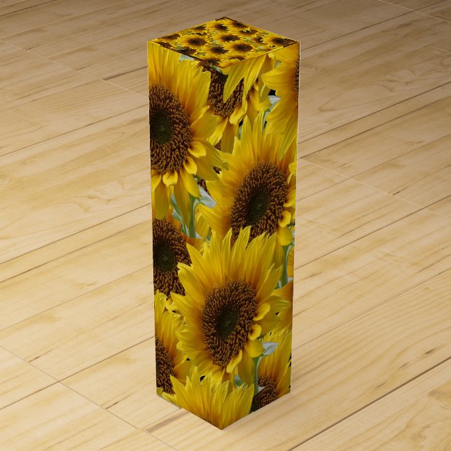 Wine Gift Box Sunflower (Front)