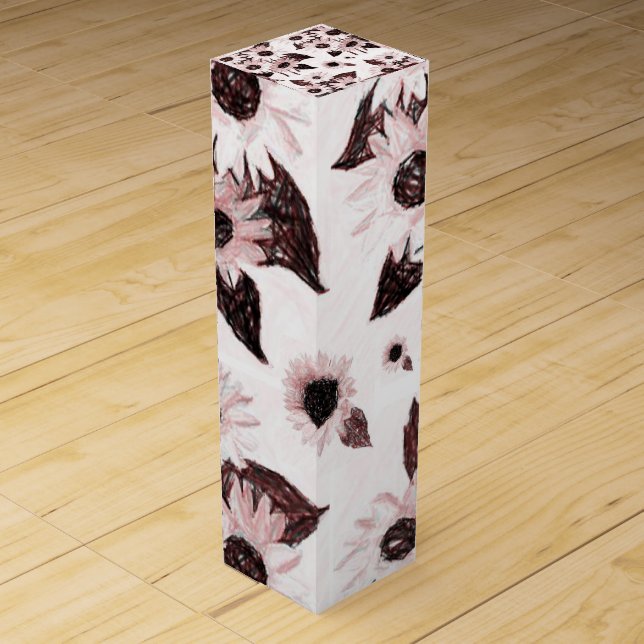 Wine Gift Box Sunflower (Front)