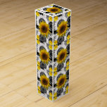 Wine Gift Box Sunflower<br><div class="desc">Wine Gift Box Something for everyone offers customized personalized wine gift box especially for that special moment with your loved ones. This uniquely designed gift box will impress your friends and family. While you are here already you may want to view other related bathroom items such as, shower curtain liners,...</div>