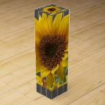Wine Gift Box Sunflower<br><div class="desc">Wine Gift Box Something for everyone offers customized personalized wine gift box especially for that special moment with your loved ones. This uniquely designed gift box will impress your friends and family. While you are here already you may want to view other related bathroom items such as, shower curtain liners,...</div>