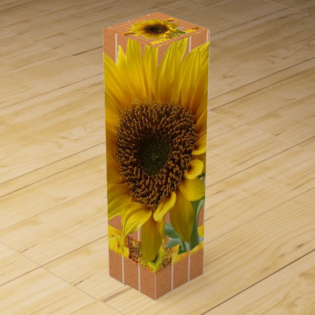 Wine Gift Box Sunflower (Front)