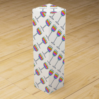 WINE GIFT BOX - WINE GLASS DESIGN