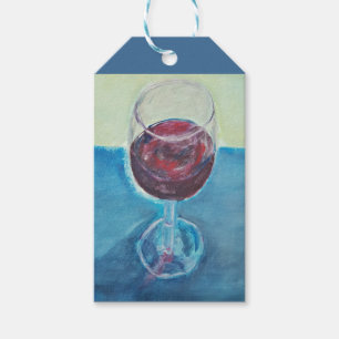 Wine Gift Tags Custom Red Wine Celebration Tags