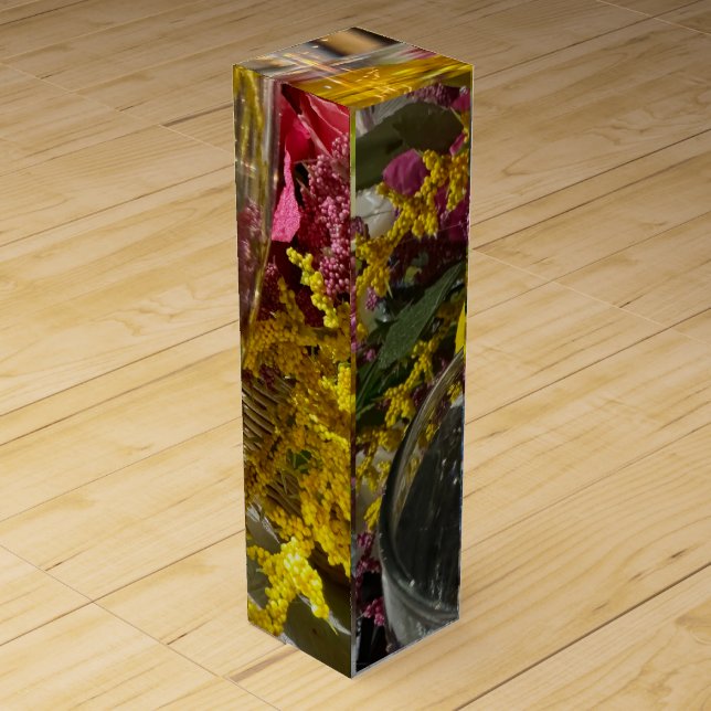 Wine Glass Abstract  Box (Back)
