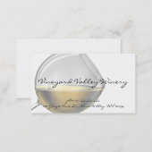 Wine Glass Business Cards (Front/Back)