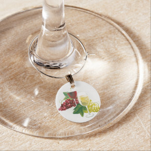Wine Glass Charm