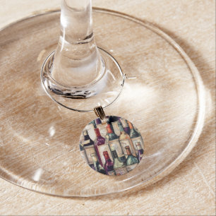 Wine Glass Charm Wine Lovers